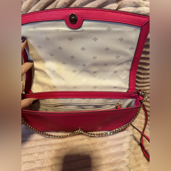 Kate Spade Hot Pink 2 Way (shoulder bag and crossbody) - Picture 5 of 8